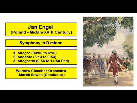 Jan Engel (Poland - Middle XVIII Century) - Symphony in D minor