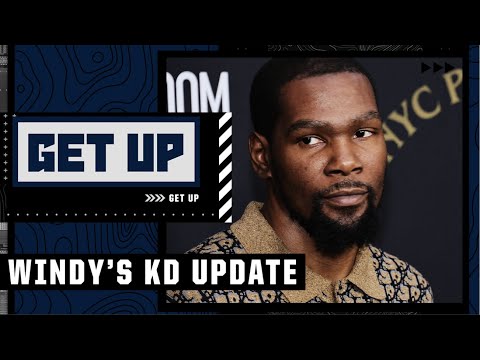 Brian Windhorst's update on Kevin Durant’s status with the Nets 🍿 | Get Up
