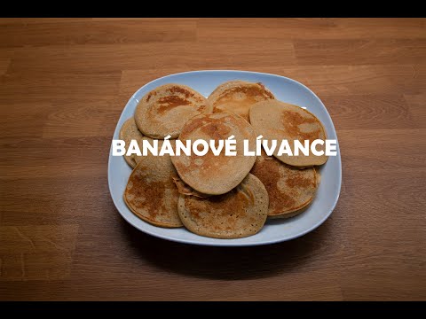 Recept na Banánové lívance