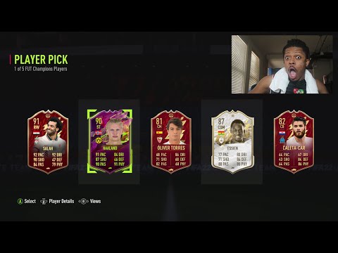 MY INSANE FUT CHAMPIONS REWARDS (90+ RULEBREAKER PACKED)