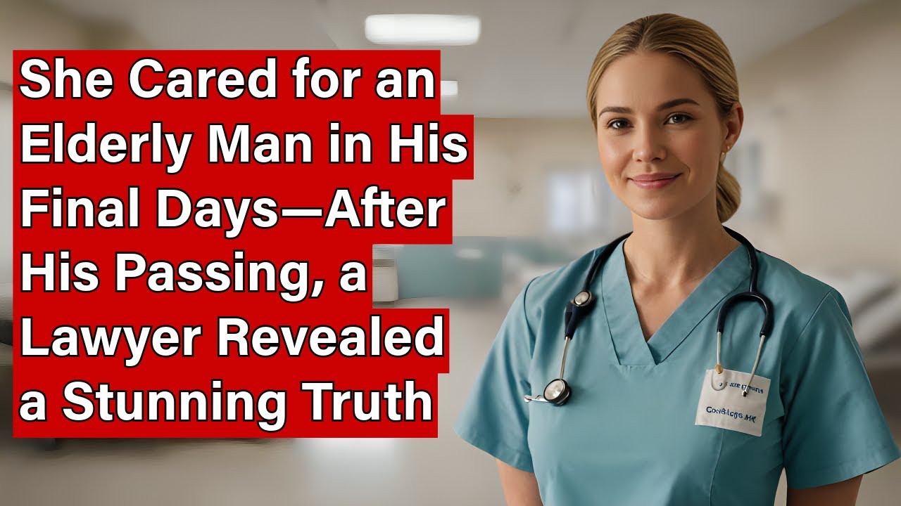 She Cared for an Elderly Man in His Final Days—After His Passing, a Lawyer Revealed a Stunning Truth