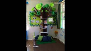 #DIY Creative Classroom corner decoration ideas for Kids with tree #viral  #ideas