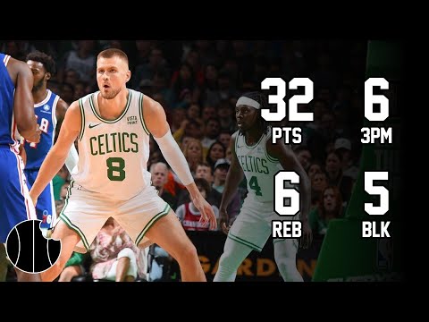 Kristaps Porzingis Highlights | Rockets vs. Celtics | 21st Jan 2024