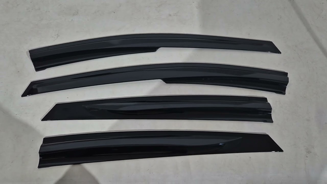 Toyota Prius 2003-2009 рр. Вітровики (4 шт., Sunplex Sport) Video 1