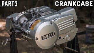 Yamaha RXT135 Restoration Part 3 Crankcase cleaning and repainting