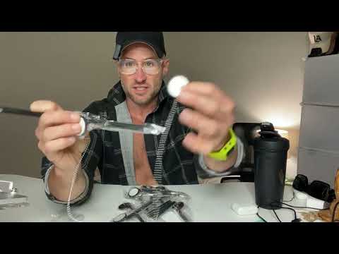 Security Pen Set with Bead Chain and Pen Holder