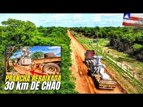 Chegando na OBRA Para Descarregar / Cotegipe BA - EP58 / TP07 #volvofh460 #carretaprancha