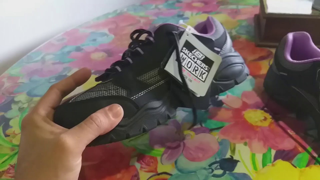 Calzado de trabajo para MUJERES Skechers con PUNTA DE ACERO