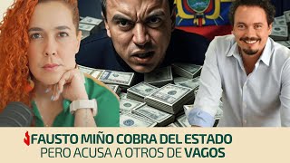 Fausto Miño is paid by the state but accuses other lazy people | They tell him the truth and are ...