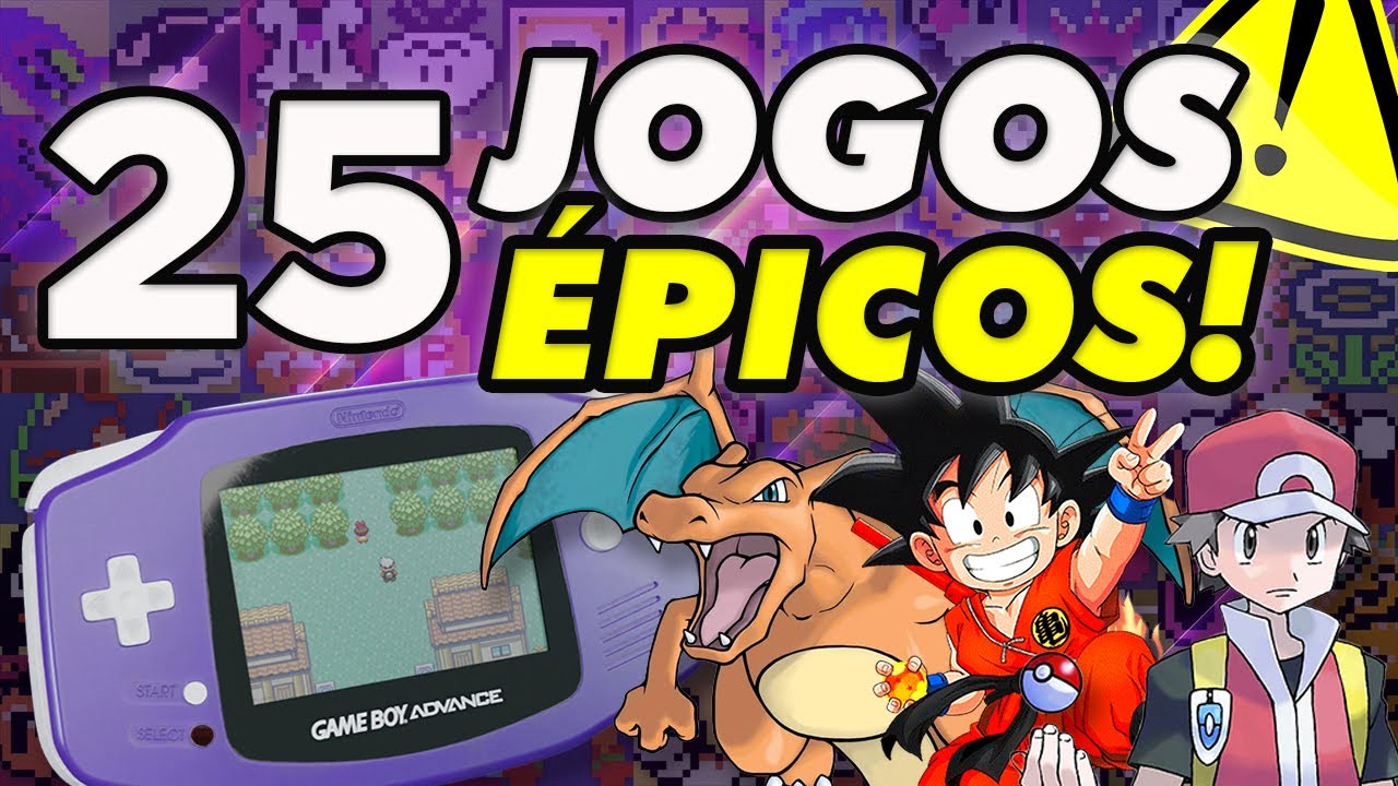 25 JOGOS ÉPICOS de Game Boy Advance Só os MELHORES Games do GBA!