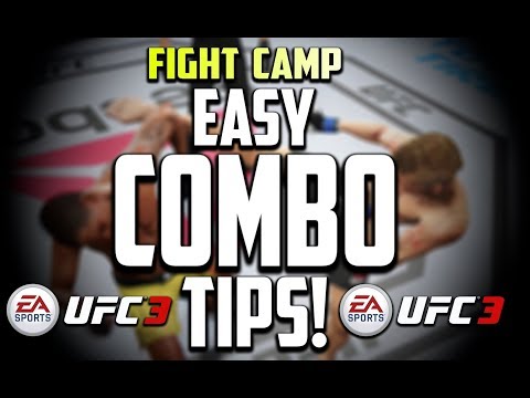 EA UFC 3:  THE EASIEST COMBOS TO LEARN!