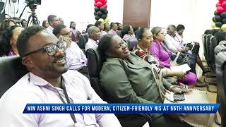 Minister Ashni Singh calls for modern, citizen friendly NIS at 56th Anniversary