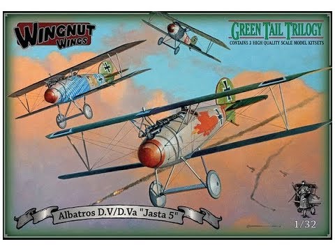 Wingnut Wings 1/32 Albatros D.V/D.Va In Box Review