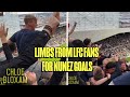 ABSOLUTE LIMBS FROM LIVERPOOL FANS FOR DARWIN NUNEZ’S GOALS AGAINST NEWCASTLE | VIEW FROM AWAY FANS