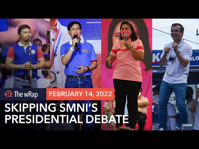 Other bets absent, Quiboloy-backed Marcos Jr. to attend SMNI ‘debate’