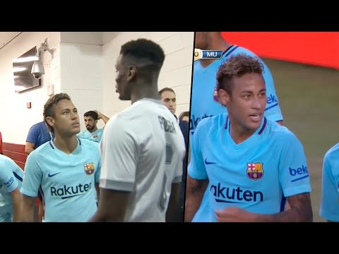 The Day Neymar Jr Destroying Paul Pogba and Manchester United