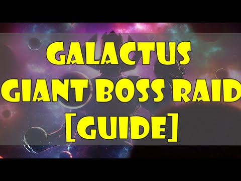 [GUIDE] GALACTUS Giant Boss Raid : Marvel Future Fight