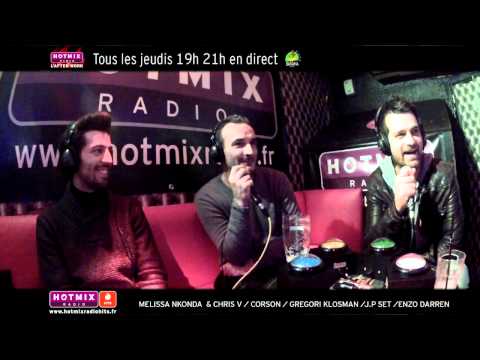 Hotmixradio Hits, l'Afterwork avec MELISSA NKONDA, CHRIS V, GREGORI KLOSMAN, PASCAL SELLEM