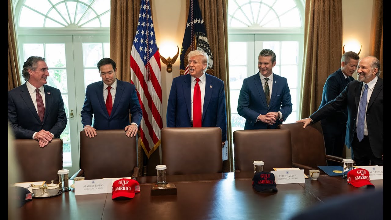 President Trump Participates in a Cabinet Meeting, Apr. 30, 2025