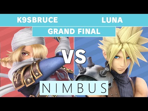 Nimbus 42 - K9sbruce (Sheik) vs Luna (Cloud) Grand Final - Smash Ultimate