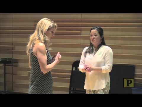 Thumbnail for See Kelli O’Hara and Victoria Clark in Rehearsal For "Dido and Aeneas" Concert by R.E.M., S-K-O, Luke, Composer, Concert