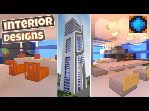 EPIC Minecraft Skyscraper Interior Designs! 😱