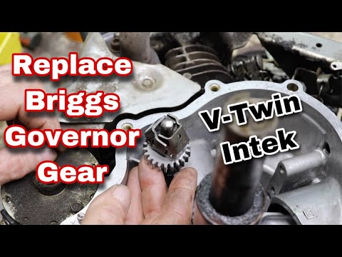 Easily Replace Briggs Governor Gear (V-Twin Intek Engine) with Taryl
