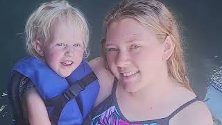 Lagoon Water Park Family Fun with @lifewithgrannyt Going into the Deep Water in "The Cave"
