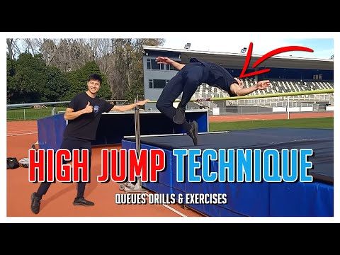 High Jump Technique over the bar - Drills and Progressions