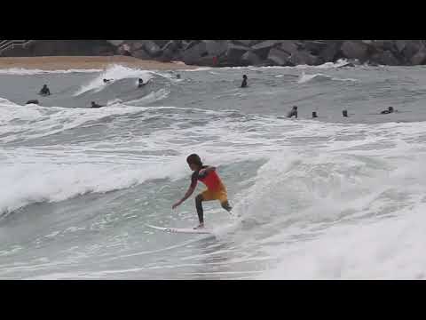 Evan Geiselman surfing the European Beach Breaks!!!