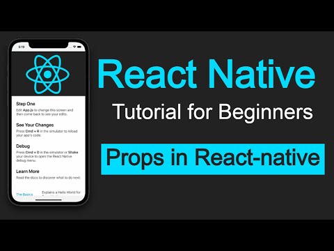 React Native Tutorial 10 Props In React Native
