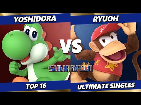 Sumabato 62 - Yoshidora (Yoshi) Vs. Ryuoh (Diddy Kong) Smash Ultimate - SSBU