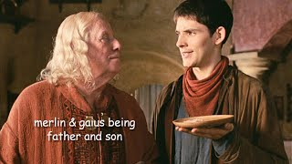 merlin and gaius being father and son