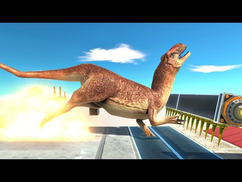 Run through traps along the path - Animal Revolt Battle Simulator