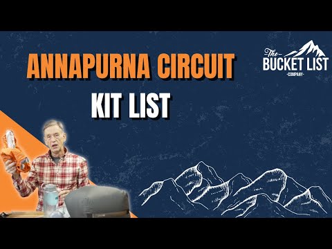 Annapurna Circuit Trek Packing List | Equipment List For The Annapurna Circuit | Nepal (2025)