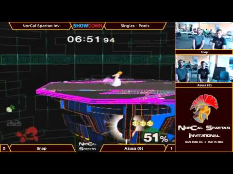 NorCal Spartan Invitational 2014 - Pools: Round Robin - Snap (Mr. G&W) vs Azusa (Peach)