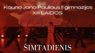 Kauno Jono Pauliaus II gimnazijos 13-os laidos šimtadienis 2026 m.
