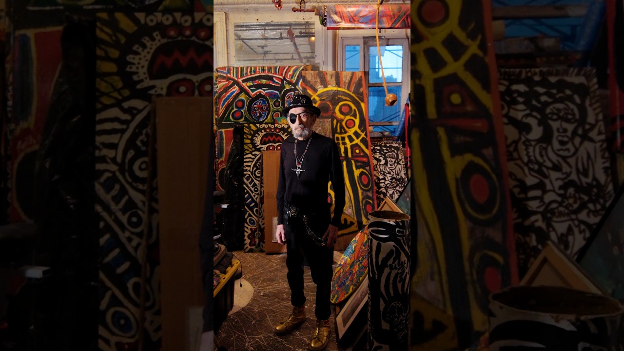 The Last Artist in an Empty NYC Building