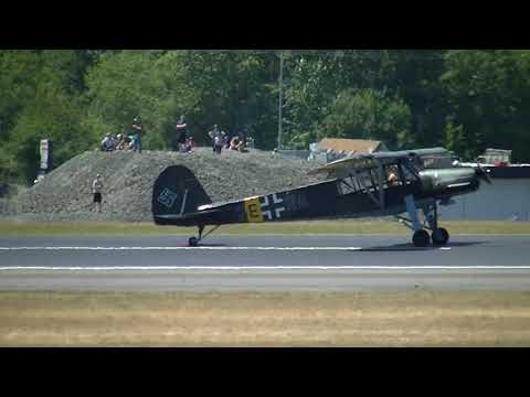2018 SkyFair Fieseler Fi 156 C-2Storch Super-Short Landing