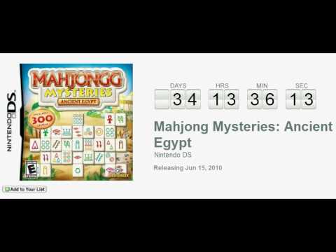 Mahjong Mysteries : Ancient Egypt Nintendo DS