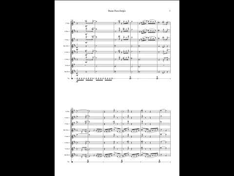 Saxophone Octet - Four Brazilian Dances  4."Baiao Para Sergio"