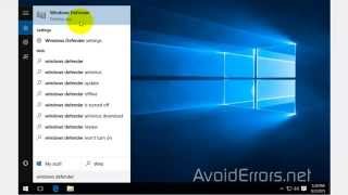 How to Turn Off Windows Defender in Windows 10