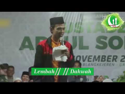 <p>Ust Abdul Somad Lc , MA NASEHAT UNTUK ANAK MUDA YANG MASIH PACARAN</p>
<p>G+ | plus.google.com/118266479647336903326<br />
Twitter | twitter.com/DakwahLembah</p>
<p>Jangan Lupa Like Dan Subscribe Channel Kami Lembah Dakwah untuk video terbaru selanjutnya</p>
<p> youtu.be/wn5YCkFgTRA</p>
<p>Ust Abdul Somad Lc , MA NASEHAT UNTUK ANAK MUDA YANG MASIH PACARAN</p>
<p>G+ | plus.google.com/118266479647336903326<br />
Twitter | twitter.com/DakwahLembah</p>
<p>Jangan Lupa Like Dan Subscribe Channel Kami Lembah Dakwah untuk video terbaru selanjutnya</p>
<p> youtu.be/wn5YCkFgTRA</p>