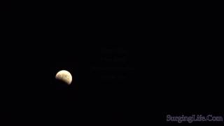 Total Lunar Eclipse 4k UHD 月食 2014 10 08 Part 1