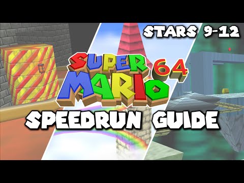Super Mario 64 70 Star Speedrun Guide (Secret Slide/Wing Cap/Dark World)