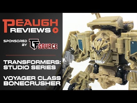 Video Review: Transformers Studio Series 33 - Voyager BONECRUSHER