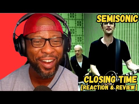SEMISONIC - CLOSING TIME (OFFICIAL MUSIC VIDEO) 🍻🎶 REACTION & REVIEW! 🔥🎸