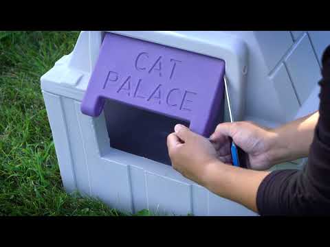 CAT PALACE  Insulated Cat house product features