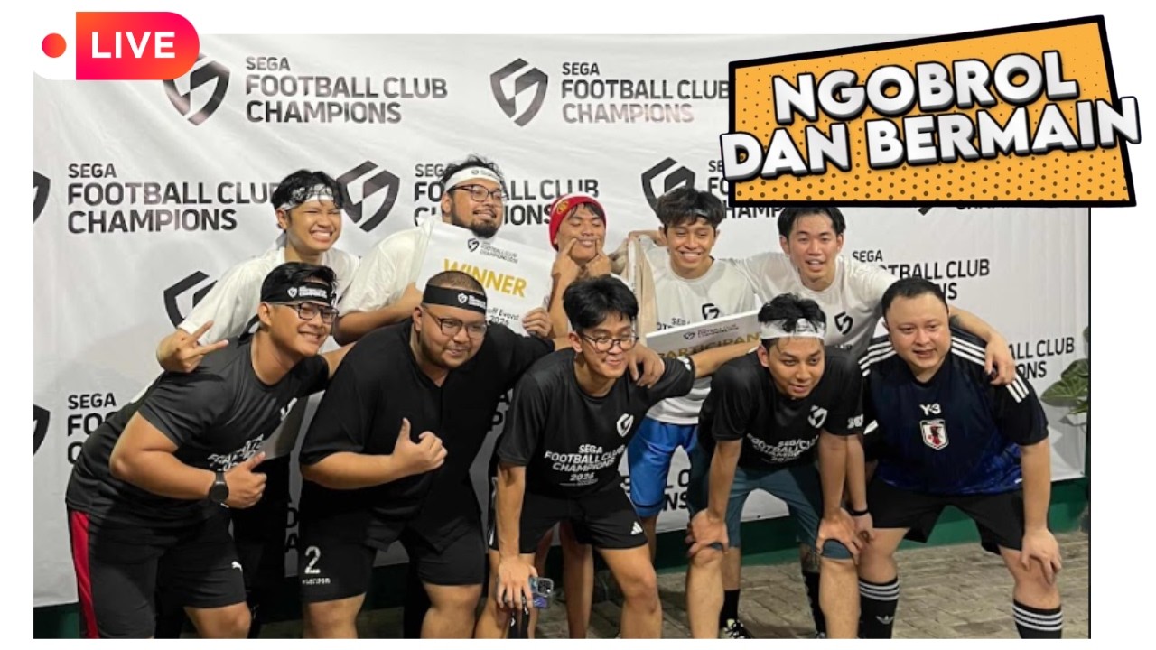 [Live] Abis Menjadi Pemain Bola wkwkww, bermain kita hari ini ?!