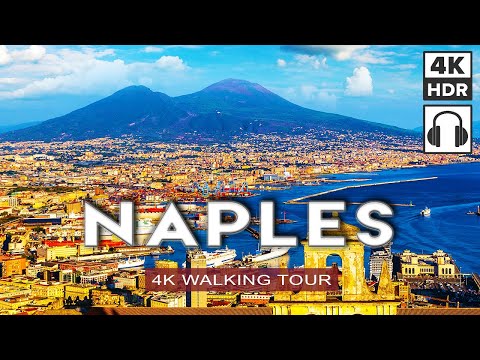 NAPLES, ITALY 🇮🇹 2023 Summer Walk | Spaccanapoli, St. Elmo, Spanish Quarter, Lungomare | 4K HDR
